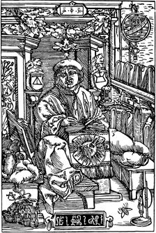 Portrait of Francysk Skaryna (1486-1541), 1517. Artist: Anonymous