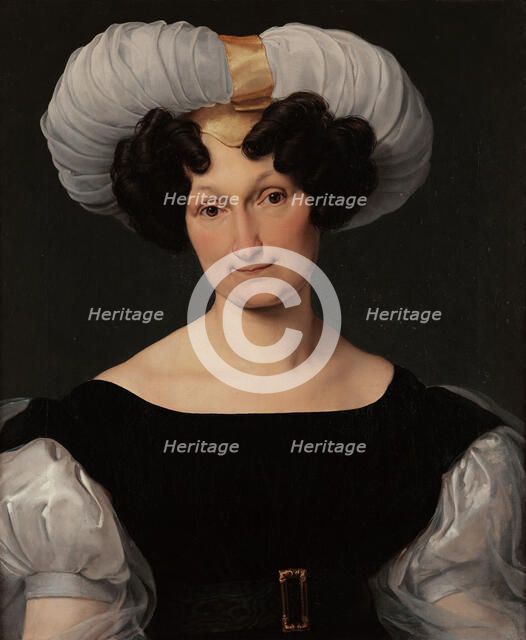 Portrait of Francesca Majnoni d'Intignano, 1829. Creator: Hayez, Francesco (1791-1882).