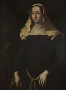 Portrait of Francesca di Bosio Sforza di Santa Fiora (1522-1548), Second half of the16th cen.. Creator: Del Conte; Jacopino (1513-1598)