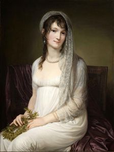 Portrait of Francesca (Fannie) Lechi (1773-1806) , ca 1803. Creator: Appiani, Andrea (1754-1817)