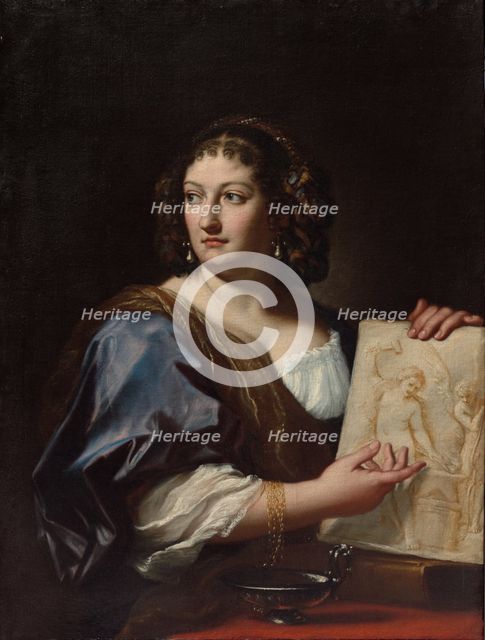 Portrait of Francesca Gommi Maratti, c. 1701. Creator: Carlo Maratti (Italian, 1625-1713).