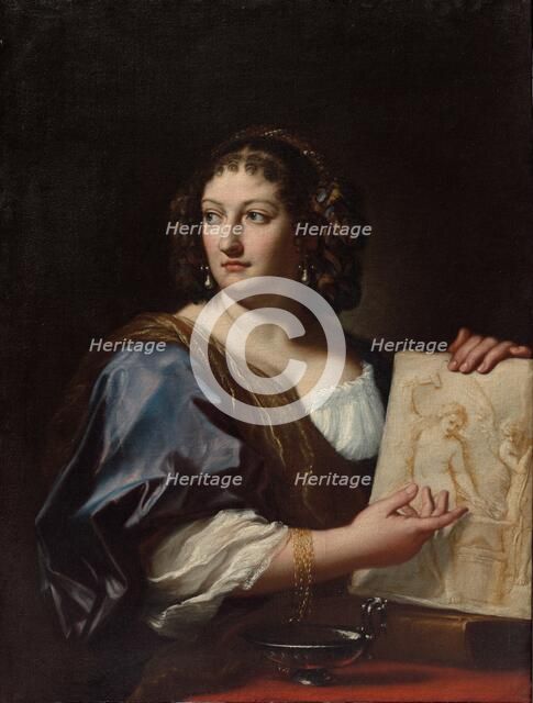 Portrait of Francesca Gommi Maratti, c. 1701. Creator: Carlo Maratti (Italian, 1625-1713).