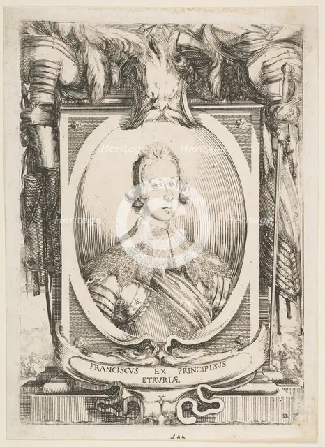Portrait of Francesco de' Medici, 1634. Creator: Stefano della Bella.