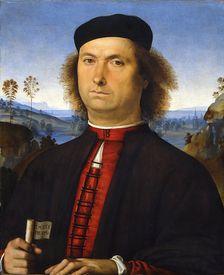 Portrait of Francesco delle Opere, 1494. Artist: Perugino (ca. 1450-1523)