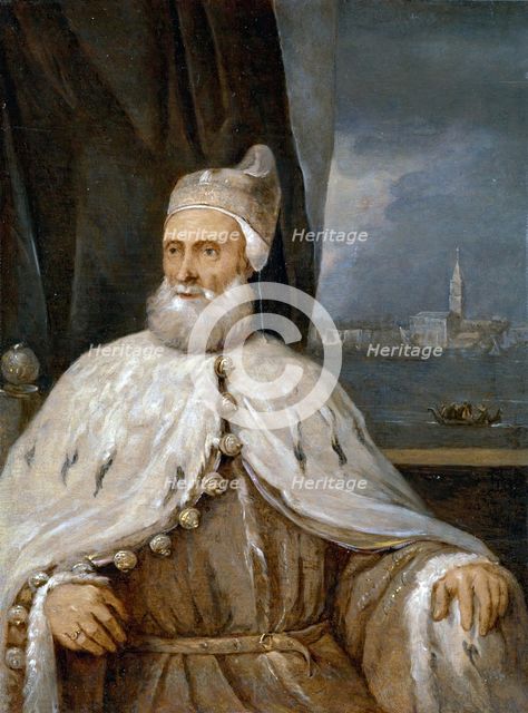 Portrait of Francesco Donato, 1650s. Creator: David Teniers II.