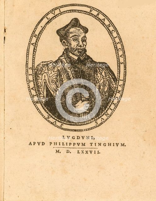 Portrait of Francesco Giuntini (1523-1590) , 1577. Creator: Anonymous.