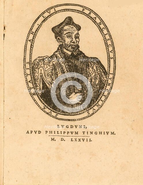 Portrait of Francesco Giuntini (1523-1590) , 1577. Creator: Anonymous.