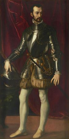 Portrait of Francesco I de Medici (1541-1587), Grand Duke of Tuscany, 1570-1575. Creator: Allori, Alessandro (1535-1607)