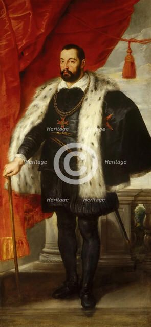 Portrait of Francesco I de' Medici (1541-1587), Grand Duke of Tuscany, ca 1624-1625. Creator: Rubens, Pieter Paul (1577-1640).