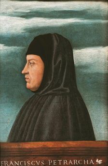 Portrait of Francesco Petrarca (1304-1379), . Creator: Bonsignori; Francesco (c. 1460-1519)