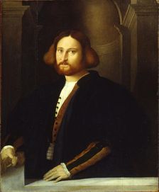 Portrait of Francesco Querini, 1527-1528. Creator: Palma il Vecchio, Jacopo, the elder (1480-1528)