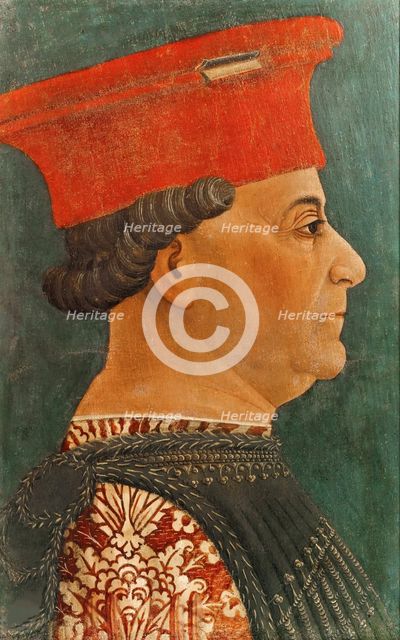Portrait of Francesco Sforza (1401-1466), ca 1460.
