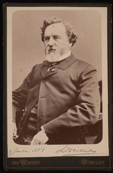 Portrait of Franciscus Cornelius Donders (1818-1889), July 1, 1884. Creator: JJA Van Winsen