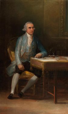 Portrait of Francisco de Saavedra, 1798. Creator: Goya, Francisco, de (1746-1828)