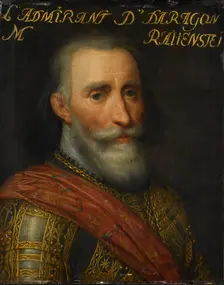 Portrait of Francisco Hurtado de Mendoza (1546-1623), c.1609-c.1633. Creator: Workshop of Jan Antonisz van Ravesteyn