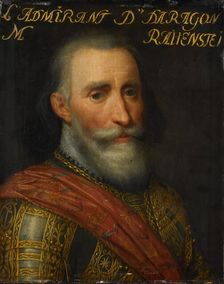 Portrait of Francisco Hurtado de Mendoza (1546-1623), c.1609-c.1633. Creator: Workshop of Jan Antonisz van Ravesteyn