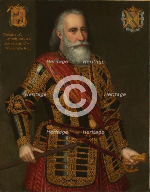 Portrait of Francisco Hurtado de Mendoza, 1601. Creator: Anon.