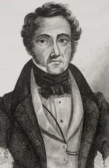 Portrait of Francisco Javier de Istúriz Montero (1790-1871), Spanish politician and diplomat, 1845. Creator: Jose Gomez