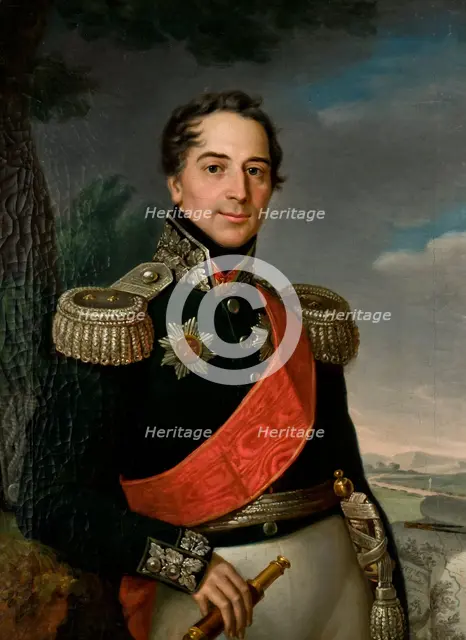 Portrait of Franciszek Ksawery Christiani, 1822. Creator: Josef Sonntag.