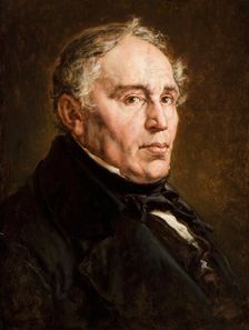 Portrait of Franciszek Matejko, Artist's Father, 1877. Creator: Jan Matejko