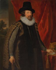 Portrait of Francis Bacon (1561-1626). Creator: Vanderbank, John (1694-1739)