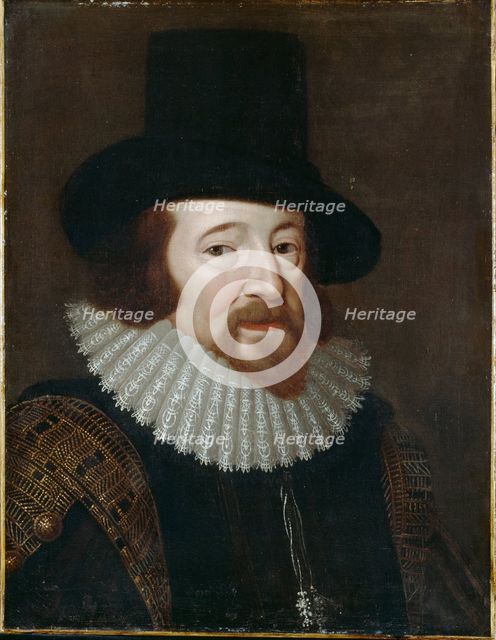 Portrait of Francis Bacon (1561–1626), c. 1622. Artist: Anonymous  