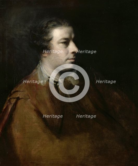 Portrait of Francis Hayman, R.A., 1756. Creator: Sir Joshua Reynolds.
