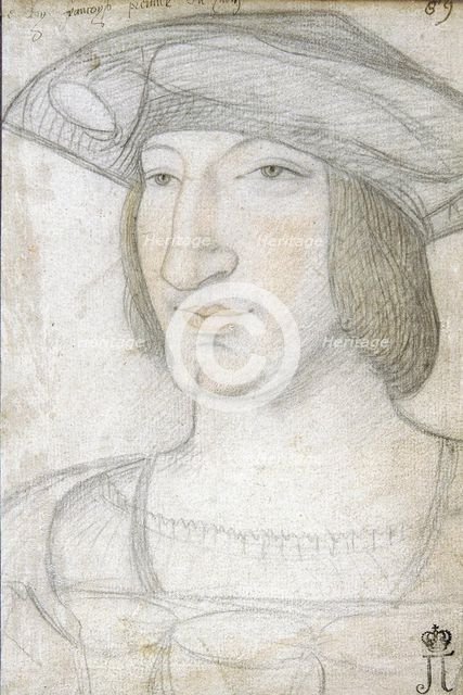 Portrait of Francis I (1494-1547), King of France.