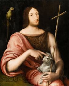Portrait of Francis I (1494-1547), King of France, as Saint John the Baptist, 1518