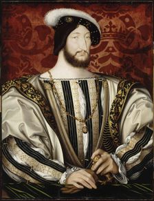 Portrait of Francis I (1494-1547), King of France, Duke of Brittany, Count of Provence, ca 1530