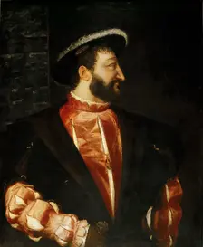 Portrait of Francis I (1494-1547), King of France, Duke of Brittany, Count of Provence, 1539