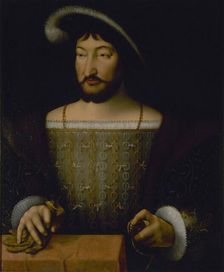 Portrait of Francis I (1494-1547), King of France, Duke of Brittany, Count of Provence, c.1535. Creator: Cleve, Joos van (ca. 1485-1540)
