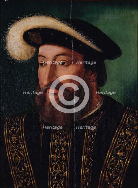 Portrait of Francis I (1494-1547), King of France, Duke of Brittany, Count of Provence. Creator: Anonymous.