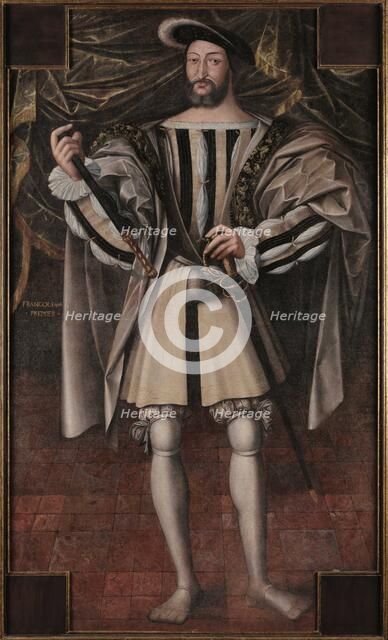Portrait of Francis I (1494-1547), King of France, Duke of Brittany, Count of Provence. Creator: Anonymous.
