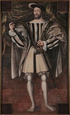 Portrait of Francis I (1494-1547), King of France, Duke of Brittany, Count of Provence. Creator: Anonymous