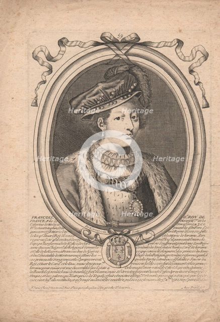 Portrait of Francis II of France (1544-1560), 1679.