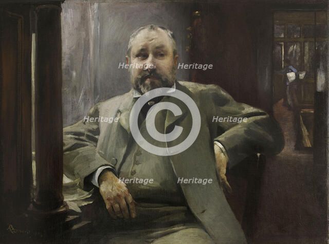 Portrait of Francis Magnard, 1884.