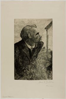 Portrait of François Claudius Ravachol, c. 1892-94. Creator: Charles Maurin