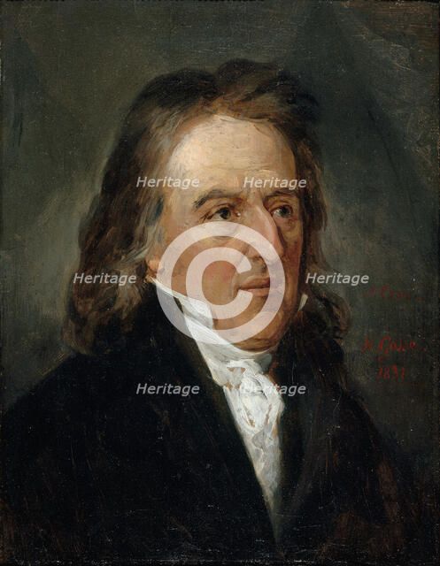 Portrait of François-Antoine de Boissy d'Anglas (1756-1826) , 1831. Creator: Gosse, Nicolas-Louis-François (1787-1878).