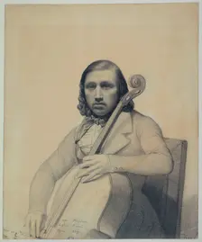 Portrait of François George-Hainl (1807-1873) , 1839. Creator: Flandrin, Auguste-René (1804-1843)