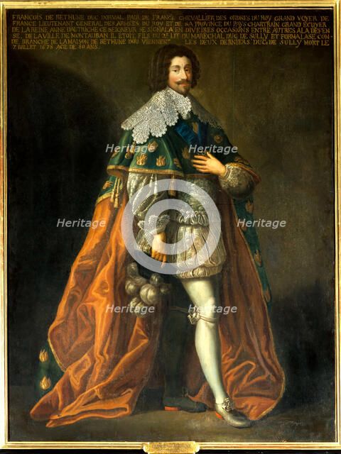 Portrait of François de Béthune, duc d'Orval (1598-1678). Creator: Anonymous.