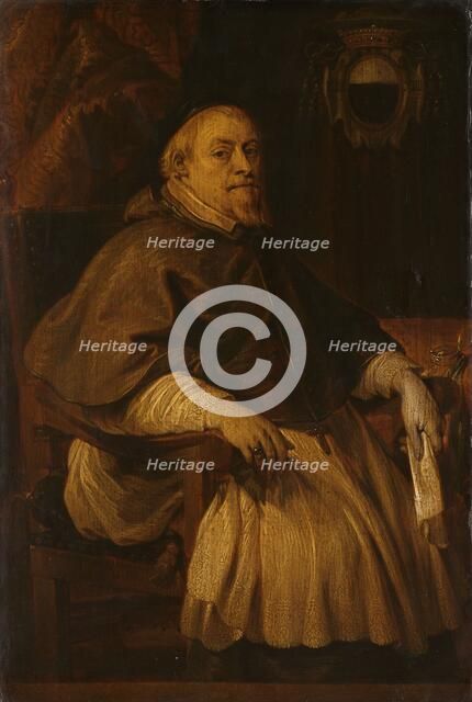 Portrait of François de Gand-Vilain (1647-1666), Bishop of Doornik, 1651-1655. Creator: Lucas Franchoys the Younger.