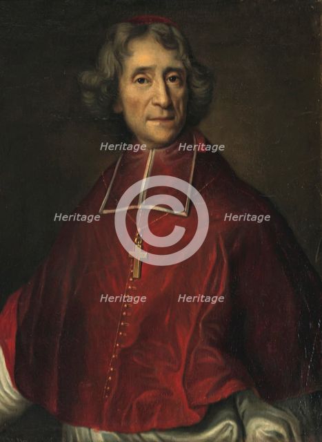 Portrait of François de Salignac de la Mothe Fénelon, Archbishop of Cambrai (1651-1715), after 1713. Creator: Joseph Vivien.