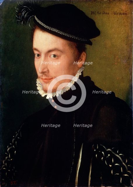 'Portrait of Francois de Valois, Duke of Alencon', late 1560s. Artist: French Master