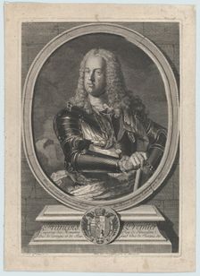 Portrait of François I, ca. 1745. Creator: Gilles Jacques Petit