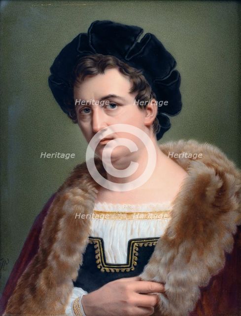 Portrait of François-Joseph Talma (1763-1826), 1823. Artist: Perlet, Aimée (active 1824-1845)