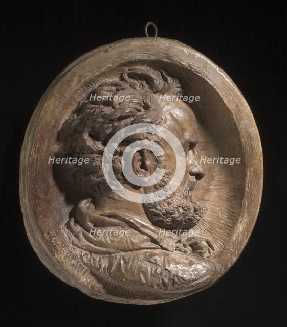 Portrait of François-Louis Carpezat (1827-1876), 1855. Creator: Jean-Baptiste Carpeaux.