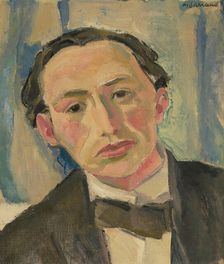 Portrait of François Laya (1890-1957), c1917-1920. Creator: Barraud, Maurice (1889-1954)