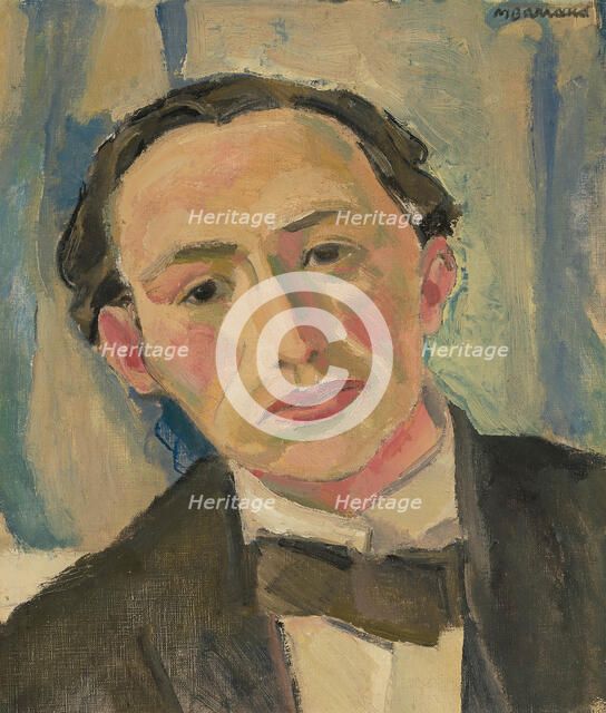 Portrait of François Laya (1890-1957), c1917-1920. Creator: Barraud, Maurice (1889-1954).