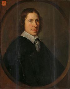 Portrait of François Leydecker, Burgomaster of Tholen, 1646-1654. Creator: Bernardus Zwaerdecroon